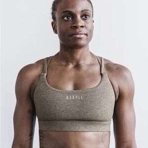 NOBULL Women's Olive Sports Bra size medium